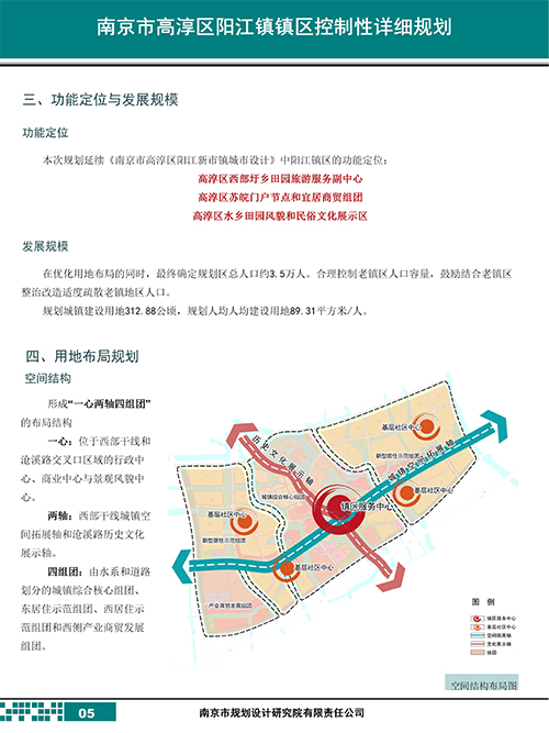 南京市高淳区阳江镇镇区控制性详细规划