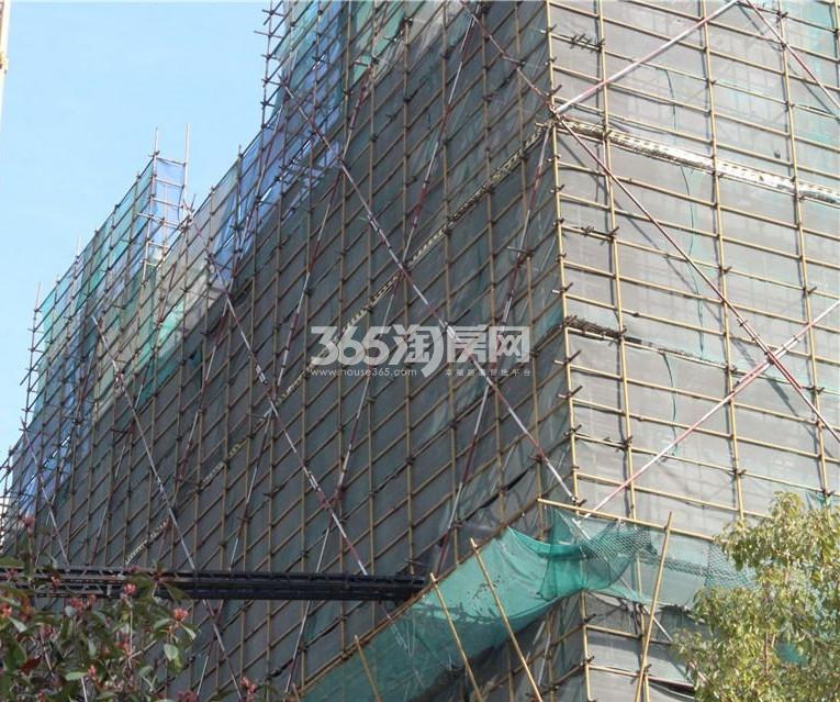 2015年3月雨润桂府最新施工进度