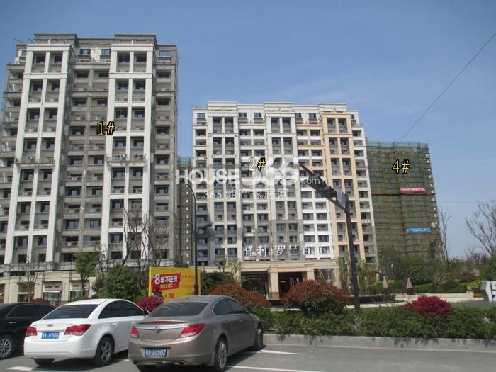 保利罗兰香谷1、2、4号楼施工实景图 2015年3月摄