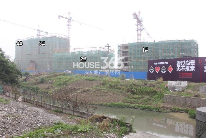 2015年5月天阳尚景国际项目实景--二期1-4号楼