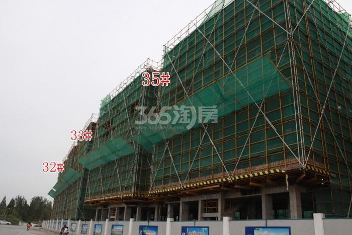 滨江西溪之星项目32、33、35号楼施工进程图（2015.10）