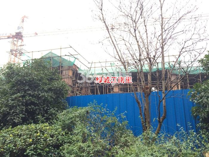 2015年12月绿城江南里项目建造实景