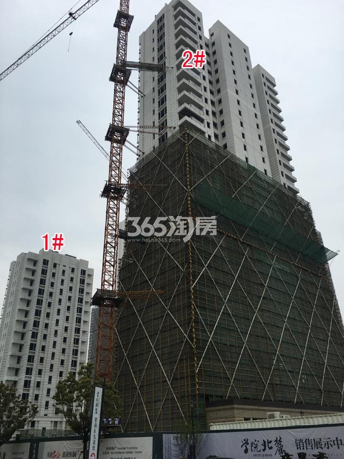 2016年3月雍景湾项目实景--1、2号楼