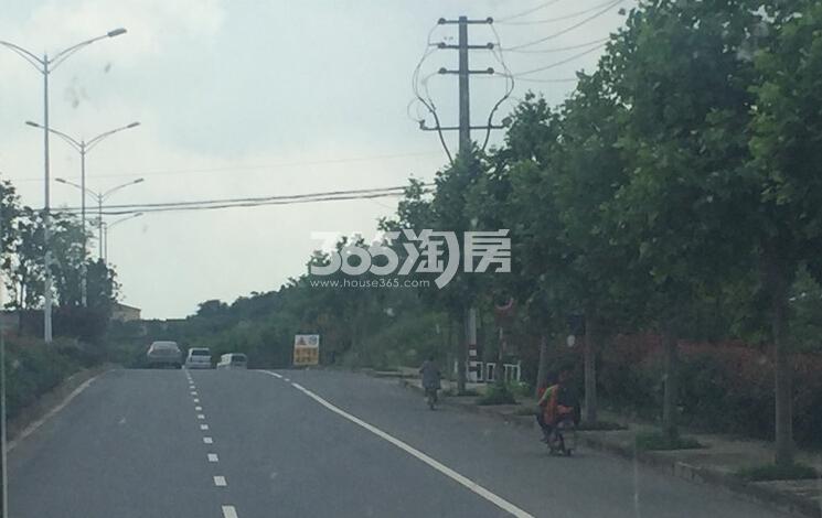 银亿东城附近S122道路现状实景图（6.20）
