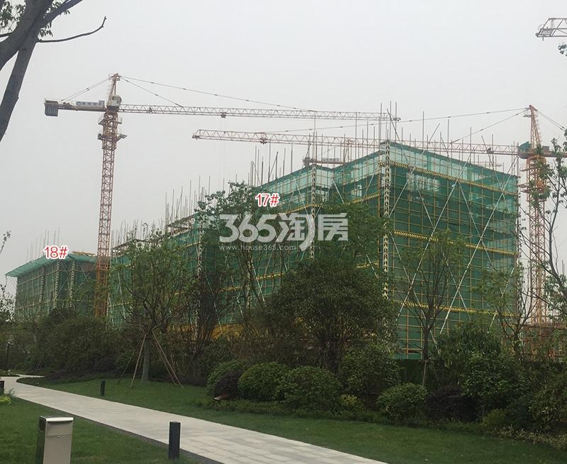 禹洲滨之江17、18号楼施工进程（2017.5）