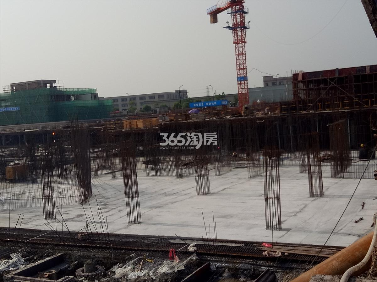 2017年6月初西房拱宸外滩工地实景