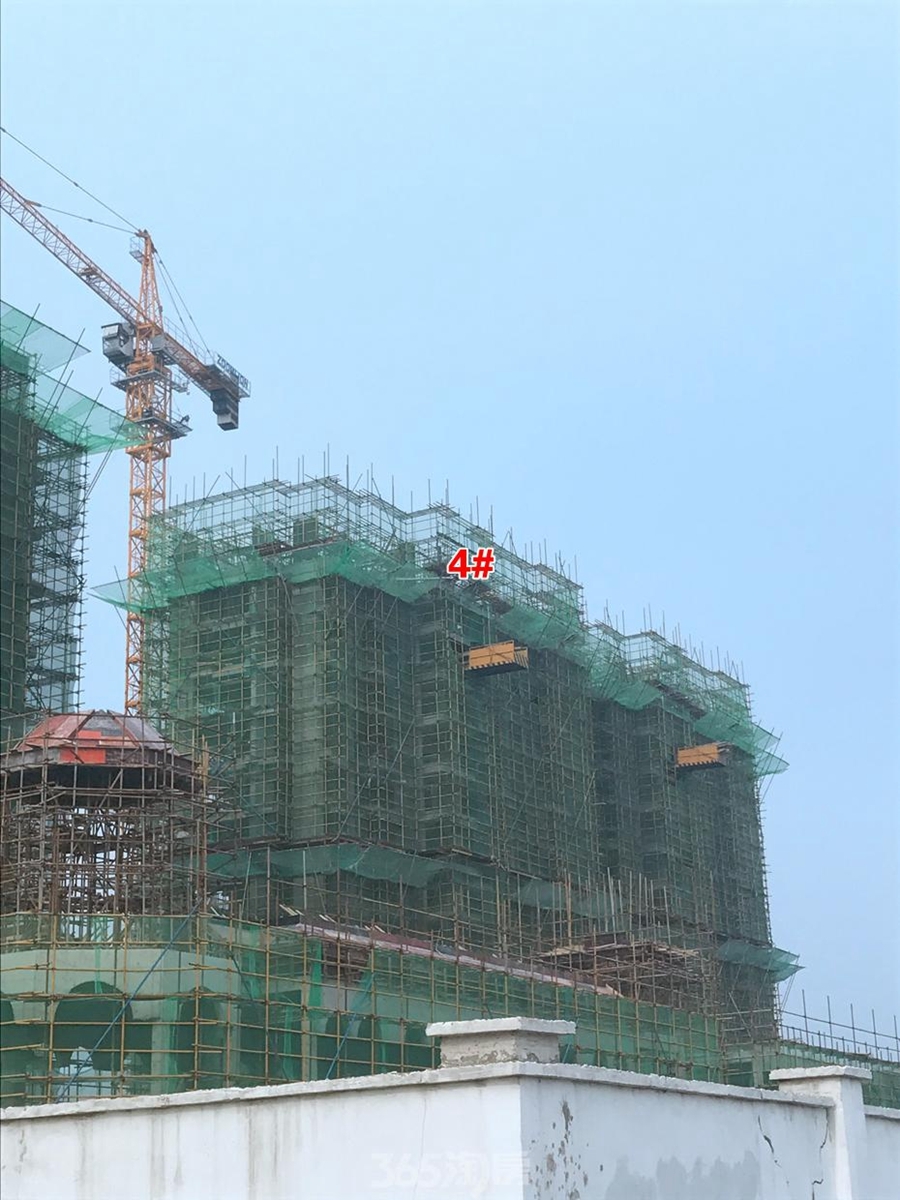 信德悦城4#工程进度（2017.7摄）	