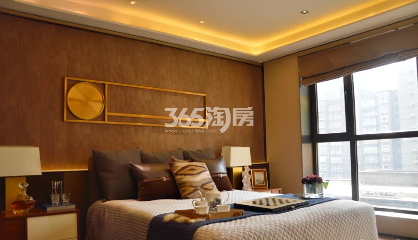 中建国熙台C户型167平米样板间卧室